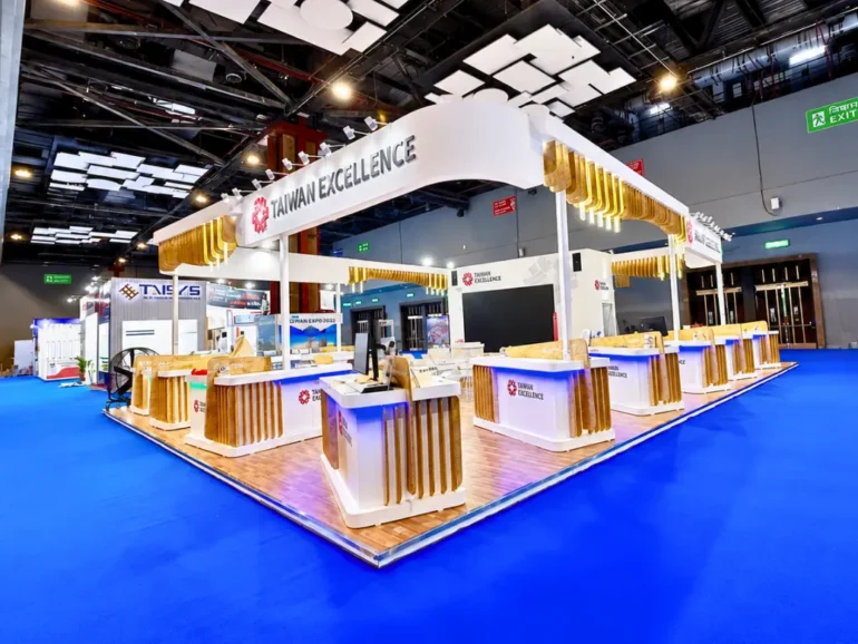 Taiwan Expo 2025 | New Delhi Taiwan Expo 2025, New Delhi. Exhibition stand that is Designed and built by Skyline Events