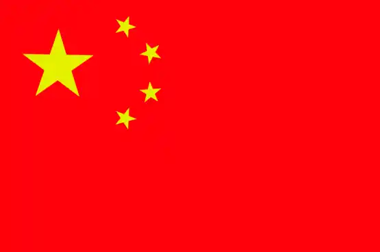 China flag representing Skyline Events’ exhibition stand design and build services in China