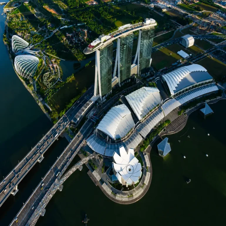 Marina Bay Sands Expo & Convention Centre in Singapore This is the image of Marina Bay Sands Expo & Convention Centre in Singapore