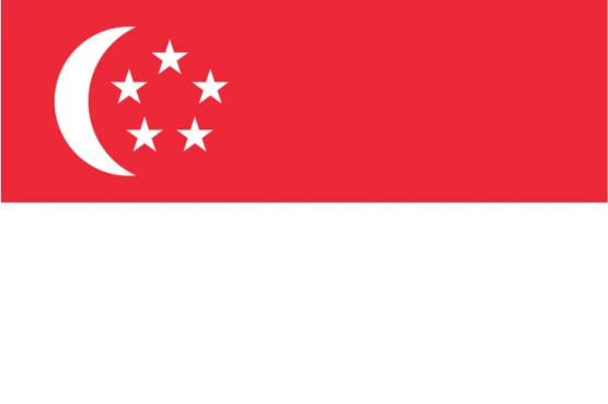 Singapore flag representing Skyline Events’ exhibition stand design and build services in Singapore