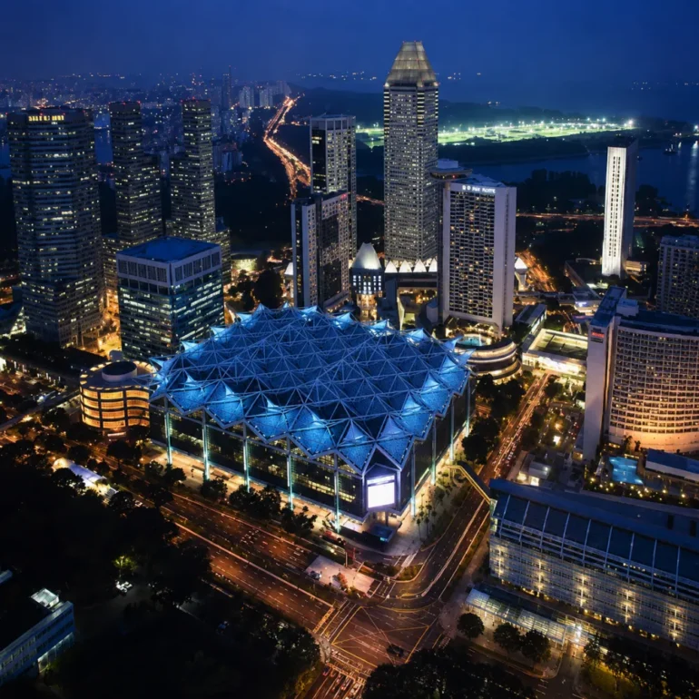 Suntec Singapore Convention & Exhibition Centre in Singapore This is the image of Suntec Singapore Convention & Exhibition Centre in Singapore