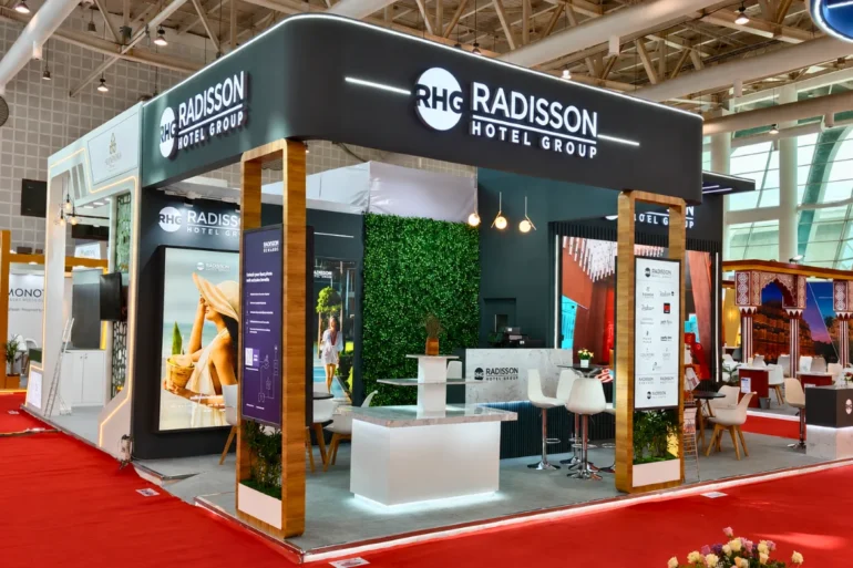 TTF 2026, Ahmedabad This is an image of an exhibition stand that Skyline Events designed and built at TTF 2026 in Ahmedabad.